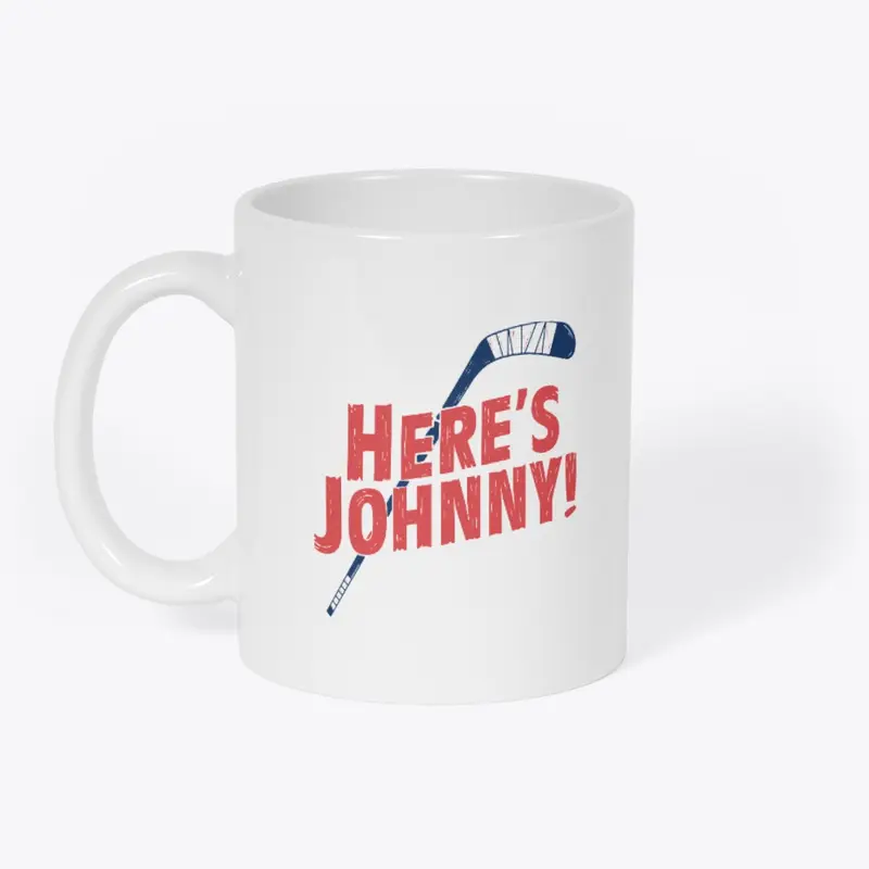 Here's Johnny! - Red & Blue