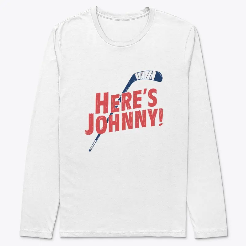 Here's Johnny! - Red & Blue